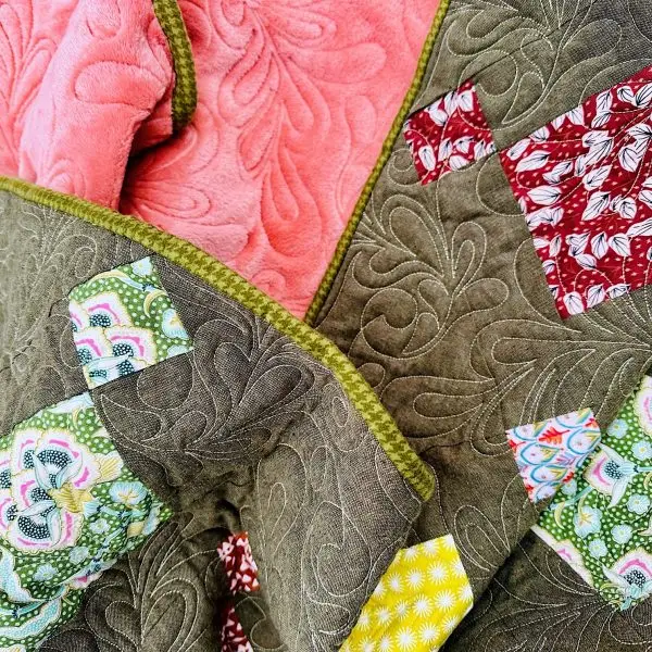 Chandelier Quilt nærbilde