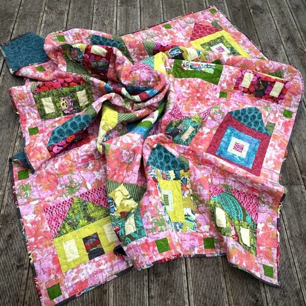 Quilt på tregulv