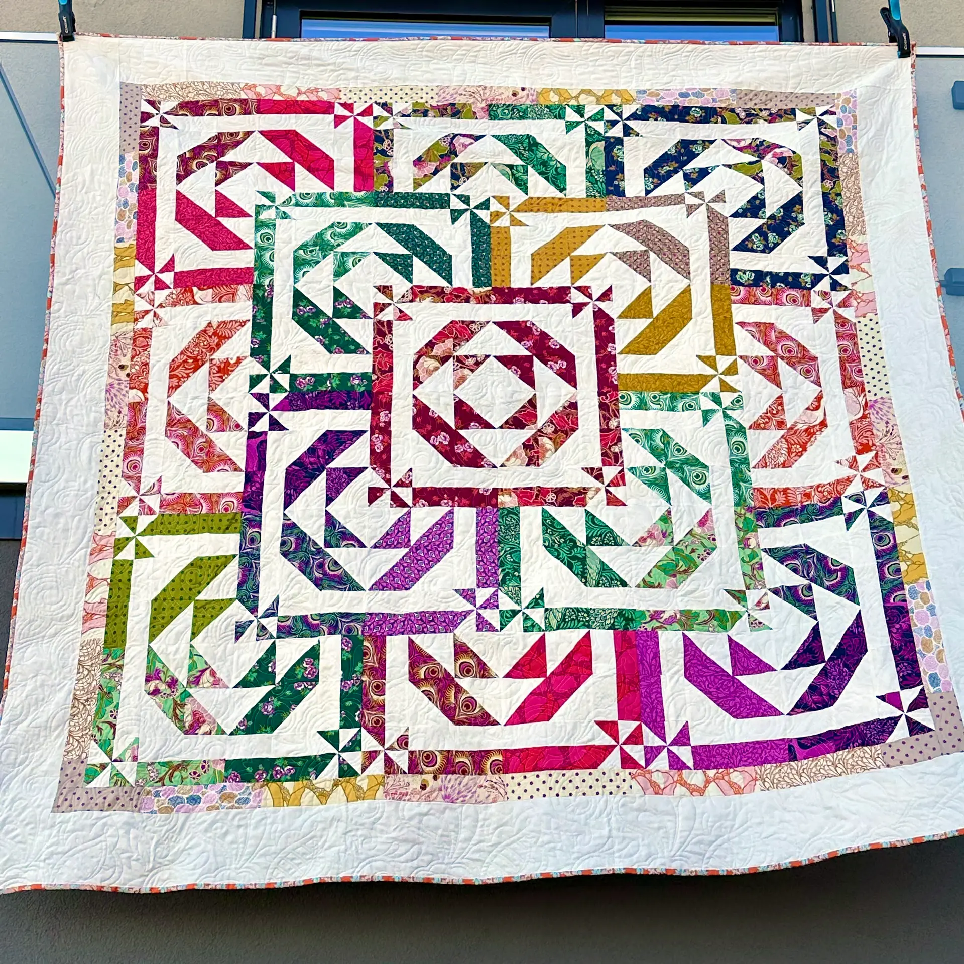 Oversiktsbilde av quilt