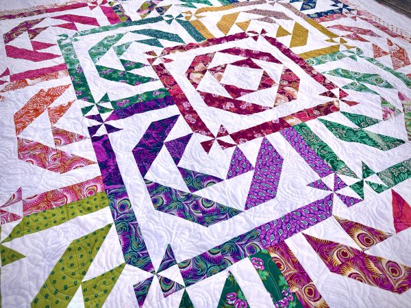 Disappearing Pinwheels Quilt - Image 3