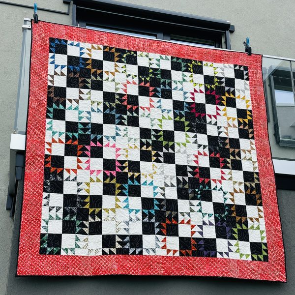 Crow´s Foot Picnic Quilt