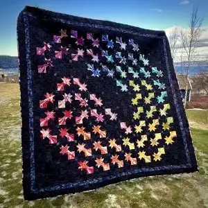 Cosmic Stars Quilt i hagen