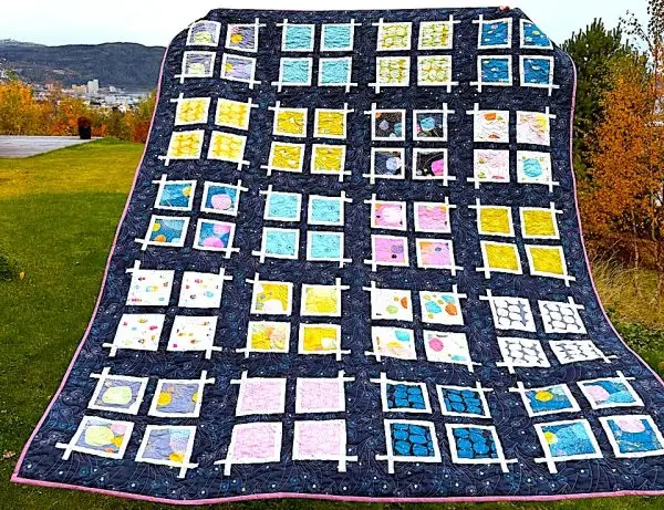Outside the Box Quilt i vinden