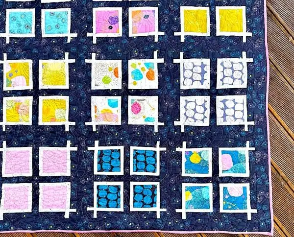 Outside the Box Quilt nærbilde