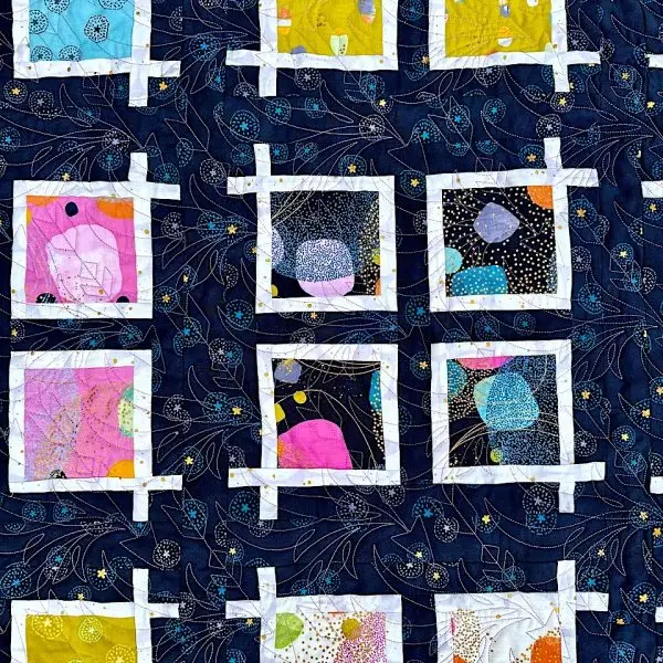 Outside the Box Quilt nærbilde