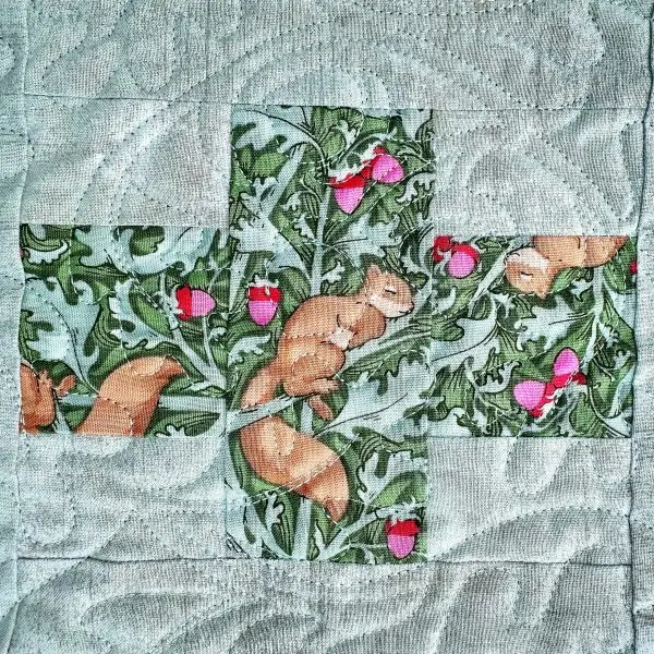 Positively Charming Quilt nærbilde