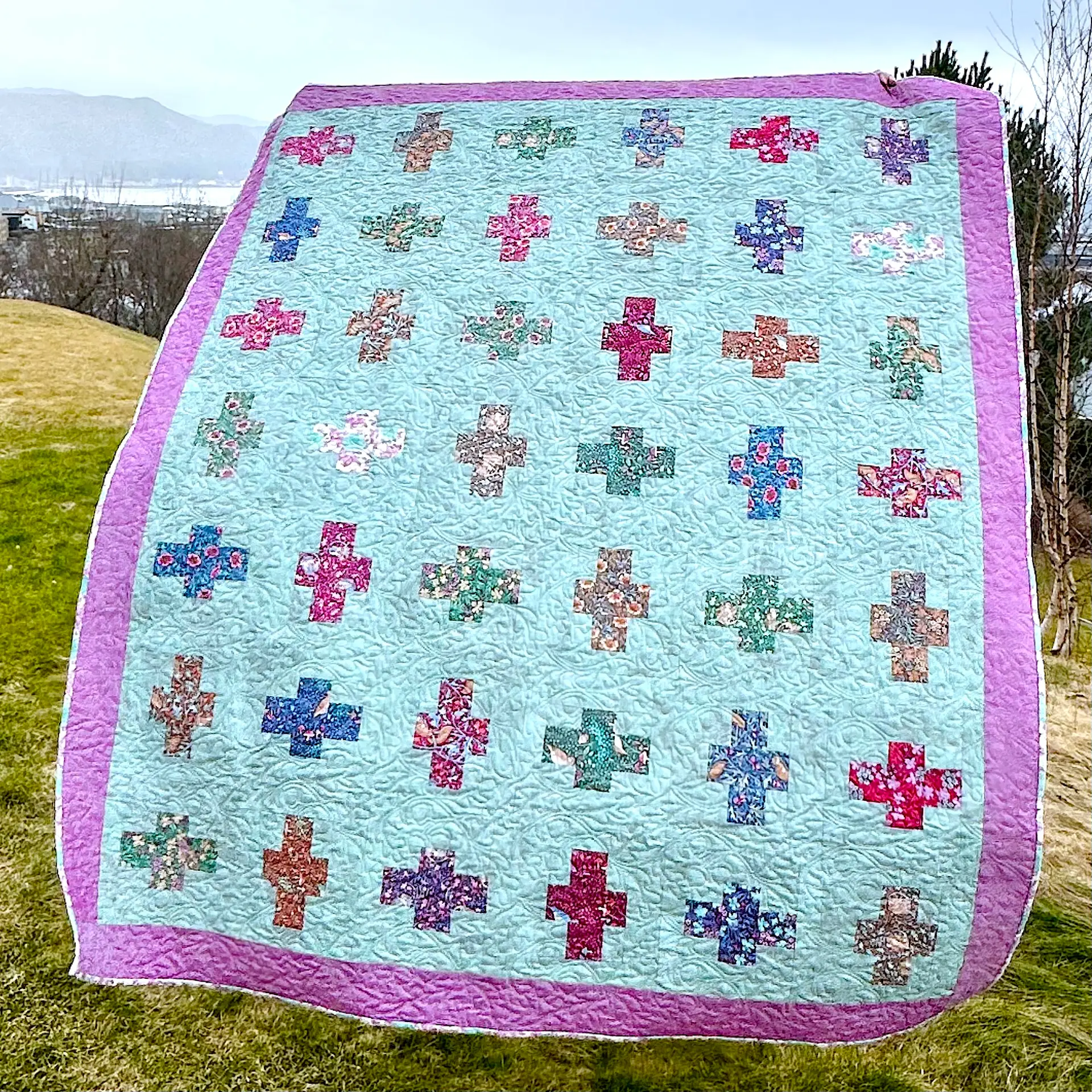 Positively Charming Quilt i hagen