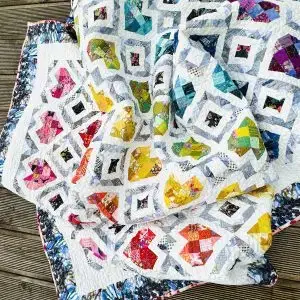 ScrappyLove Quilt på tregulv