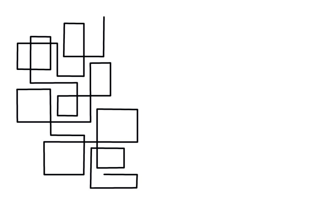 Panto Square Meander Pantograf