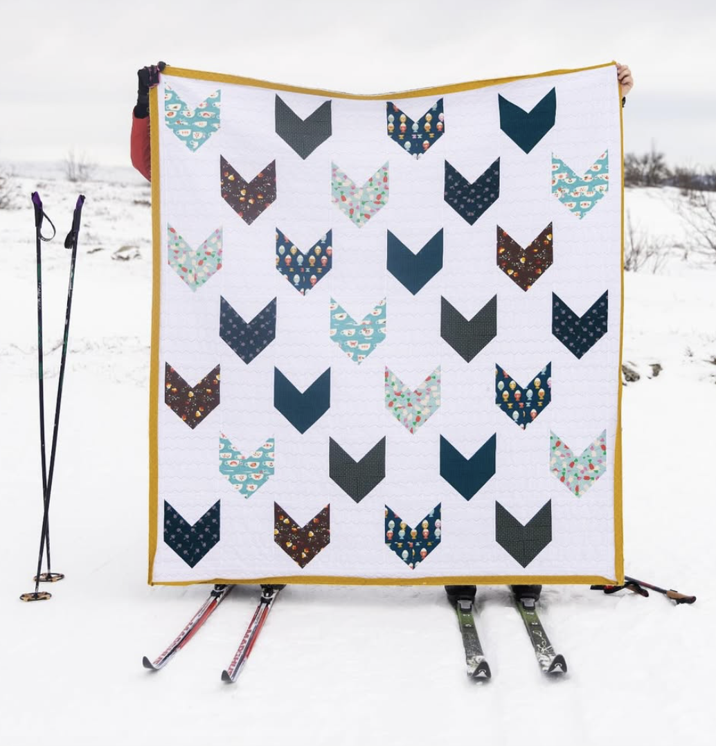 Quilt på skitur