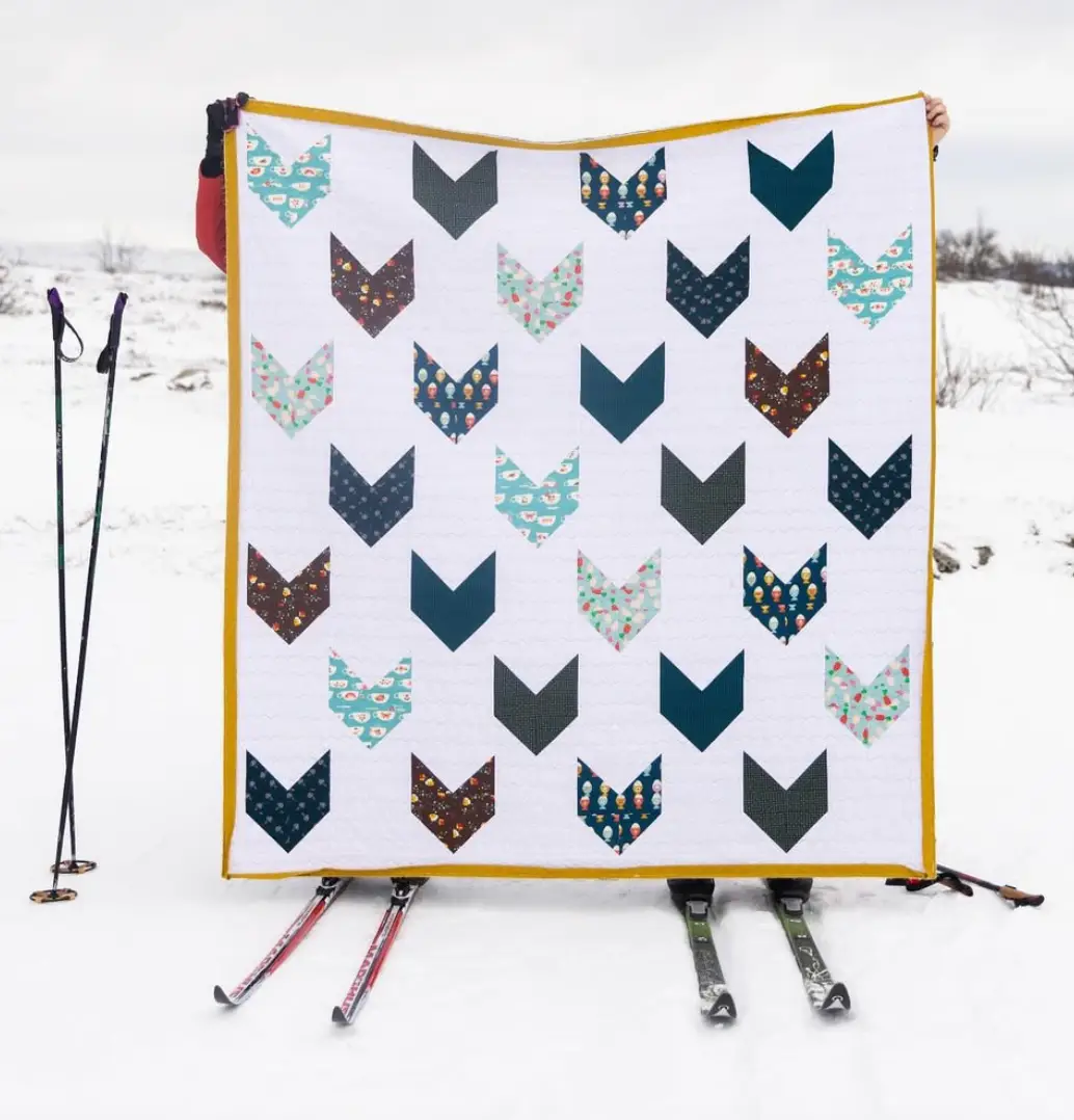 Quilt på skitur