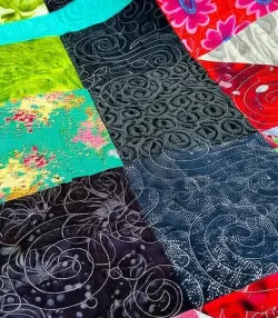 Quilt nærbilde