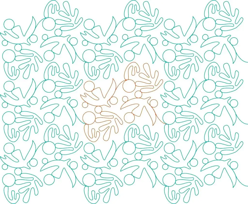 Suzy-Quilts-Boho-Birds Pantograf