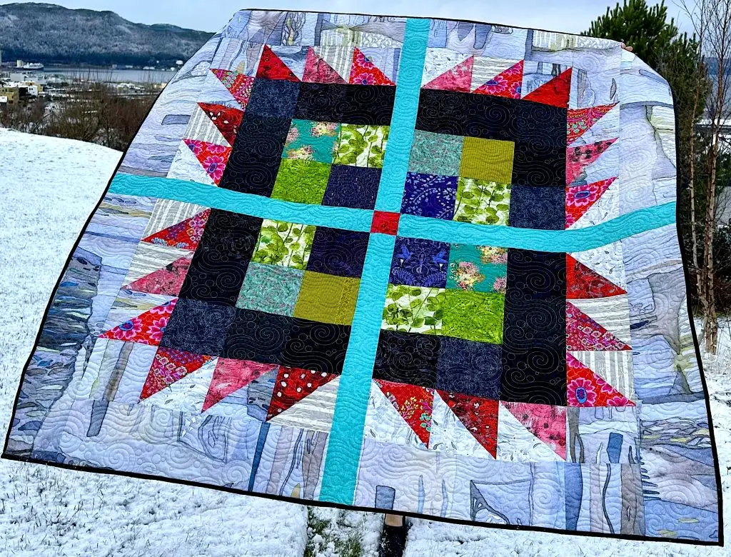 Wash Your Paws quilt i hagen