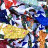 Watercolors Quilt Nærbilde