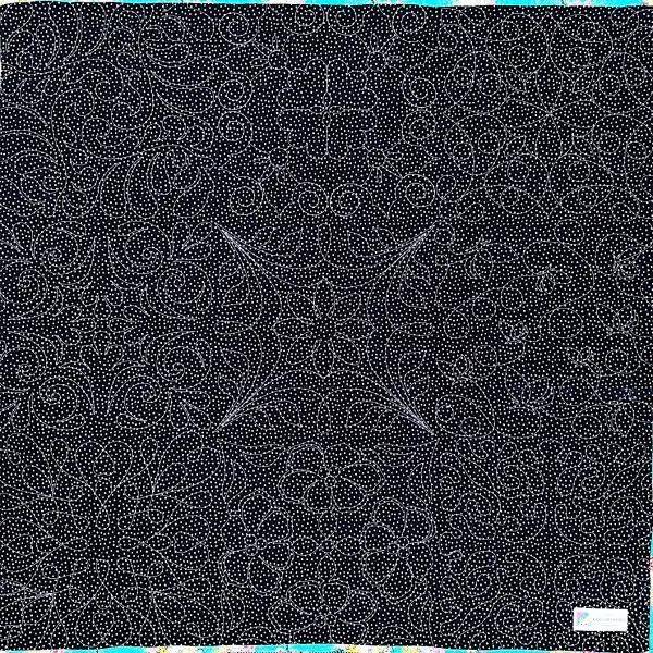 Watercolors Quilt Nærbilde