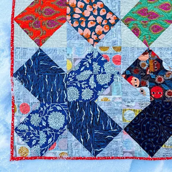 XOXO Quilt Nærbilde