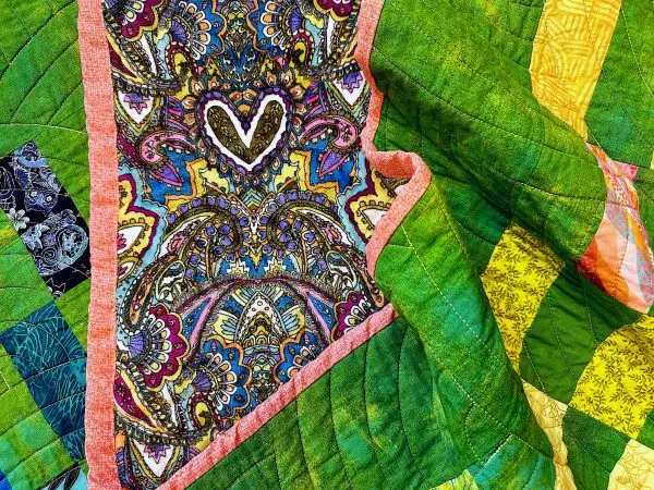 Coins Quilt nærbilde