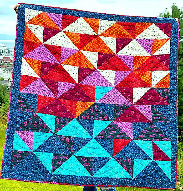 Flying Geese Quilt I vinden