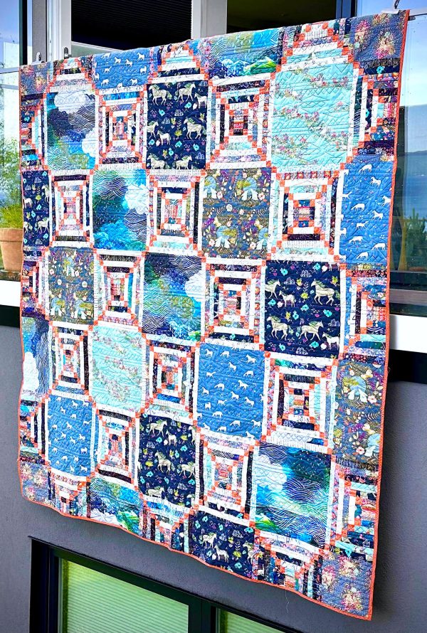 “Horses are Faster”, a log-cabin variation - Image 4