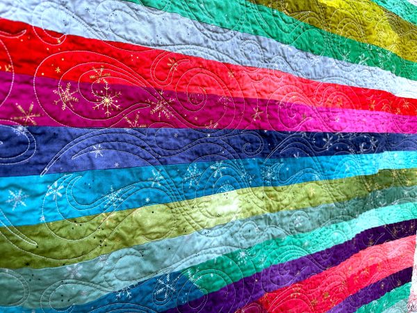 "Snowy Ombre Jelly Roll Race" - Image 3