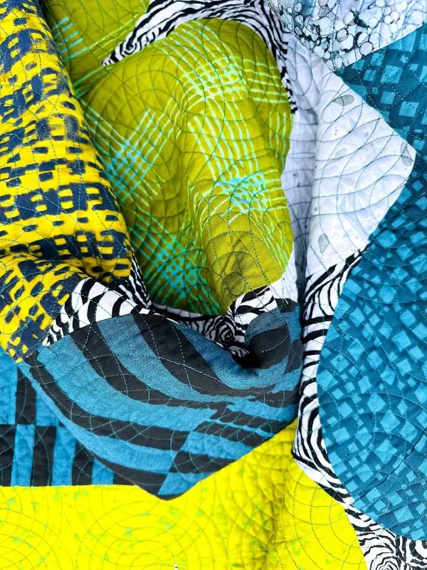 Juicy Hearts Quilt nærbilde