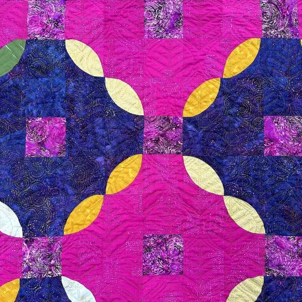 Satsuma Quilt Nærbilde
