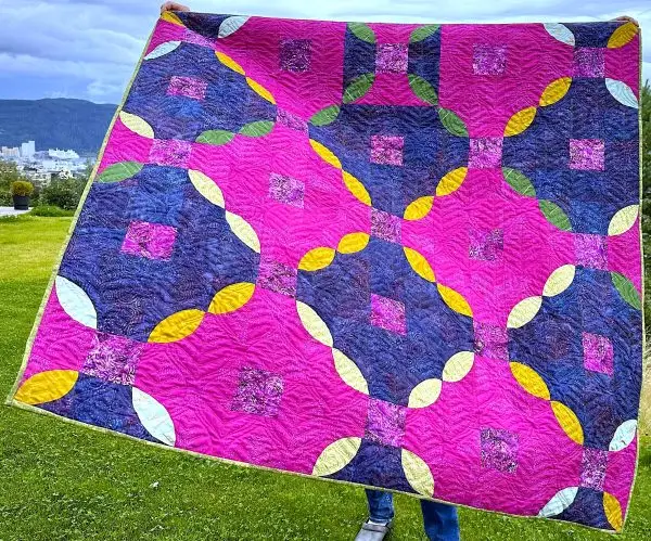 Satsuma Quilt i vinden