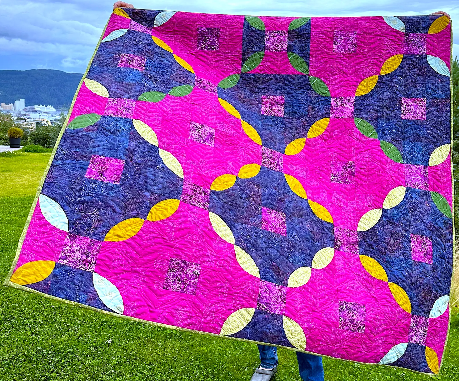 Satsuma Quilt i vinden