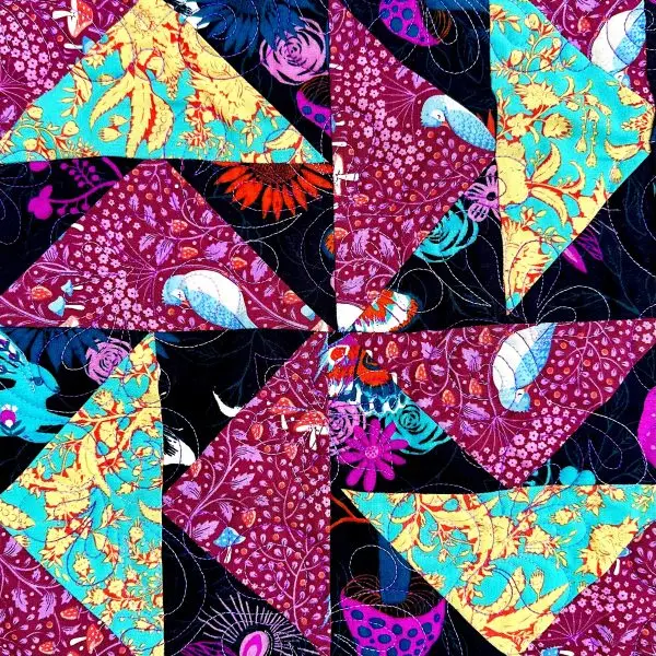 Quilt nærbilde