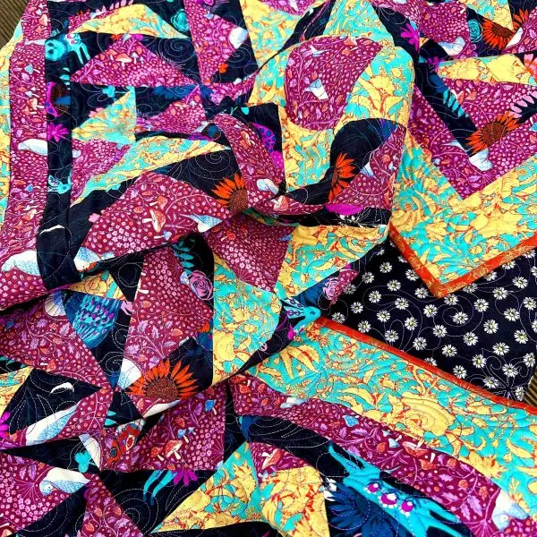 Quilt nærbilde