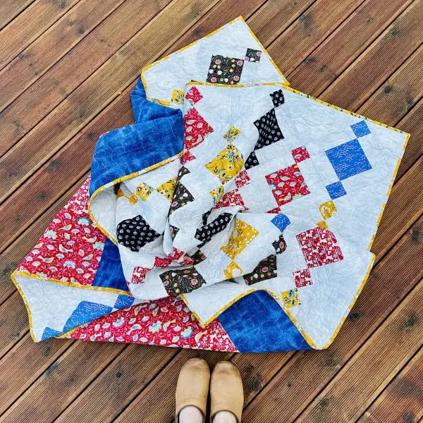 PrairieCharmQuilt på tregulv