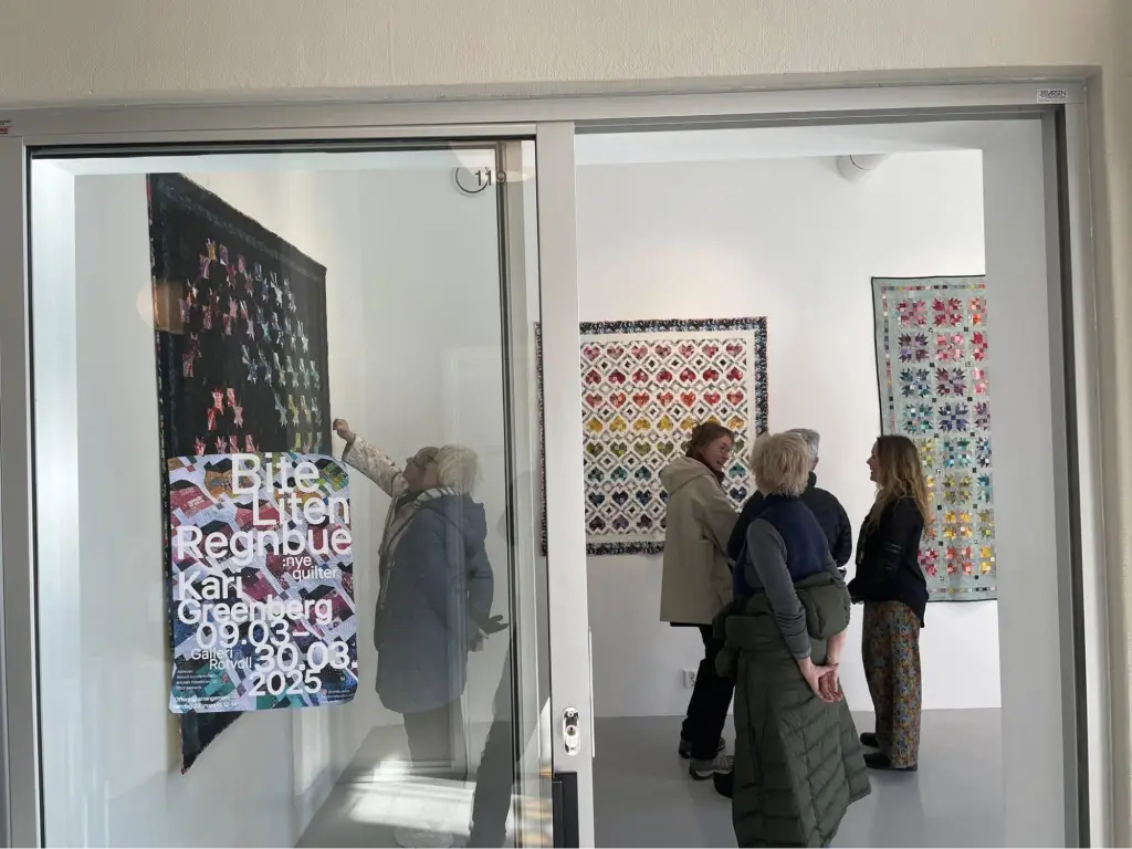 Quilting om sommeren visning